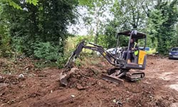 Mini Digger & Driver Hire