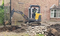 Mini Digger & Driver Hire
