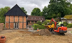 Mini Digger & Driver Hire